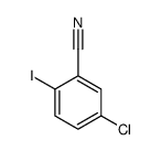 5-氯-2-碘苯甲腈结构式