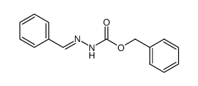 Benzaldehyde benzyloxycarbonylhydrazone结构式