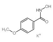 N-hydroxy-4-methoxy-benzamide结构式