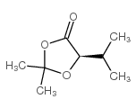 1,3-Dioxolan-4-one,2,2-dimethyl-5-(1-methylethyl)-,(5R)-(9CI)结构式