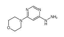 4-(6-肼基-嘧啶-4-基)-吗啉结构式