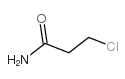 Propanamide, 3-chloro- structure