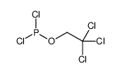 2,2,2-三氯乙基二氯亚磷酸结构式