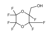 (2,3,3,5,5,6,6-heptafluoro-1,4-dioxan-2-yl)methanol Structure