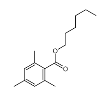 hexyl 2,4,6-trimethylbenzoate结构式