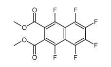 1,4,5,6,7,8-Hexafluoro-naphthalene-2,3-dicarboxylic acid dimethyl ester Structure