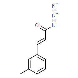 (E)-3-(m-tolyl)acryloyl azide Structure