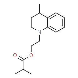 3,4-dihydro-2,2,4-trimethyl-2H-quinoline-1-ethyl acetate Structure