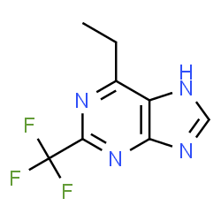 1H-Purine,6-ethyl-2-(trifluoromethyl)-(9CI) picture