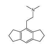 N,N-Dimethyl-1,2,3,5,6,7-hexahydro-s-indacene-4-ethanamine Structure