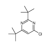 2,4-ditert-butyl-6-chloropyrimidine结构式