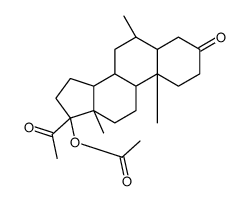 [(5S,6S,8R,9S,10S,13S,14S,17R)-17-acetyl-6,10,13-trimethyl-3-oxo-2,4,5,6,7,8,9,11,12,14,15,16-dodecahydro-1H-cyclopenta[a]phenanthren-17-yl] acetate picture