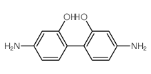 4,4'-Diamino-2,2'-biphenyldiol structure