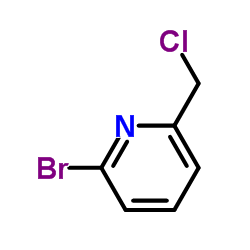 2-溴-6-(氯甲基)吡啶结构式
