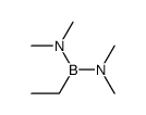 bis(dimethylamino)-ethylborane Structure