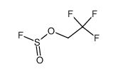 1,1,1-trifluoroethyl fluorosulfite Structure