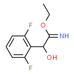 Benzeneethanimidic acid,2,6-difluoro--alpha--hydroxy-,ethyl ester (9CI) picture