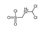 dichloromethylsilylmethanesulfonyl chloride Structure