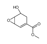 REL-(1R,5R,6S)-3-METHOXYCARBONYL-7-OXABICYCLO[4.1.0]-HEPT-2-EN-5-OL Structure