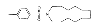 1-tosylazacyclotridecane结构式