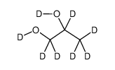 1,2-propanediol-D8 Structure