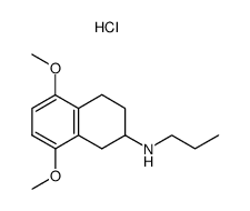 (5,8-Dimethoxy-1,2,3,4-tetrahydro-naphthalen-2-yl)-propyl-amine; hydrochloride Structure