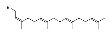 (2Z,6E,10E)-1-bromo-3,7,11,15-tetramethylhexadeca-2,6,10,14-tetraene结构式