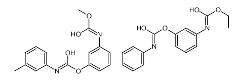 [3-(ethoxycarbonylamino)phenyl] N-phenylcarbamate,[3-(methoxycarbonylamino)phenyl] N-(3-methylphenyl)carbamate Structure