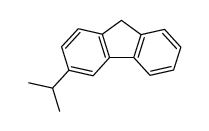 3-isopropyl-9H-fluorene结构式