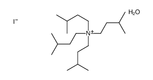 tetrakis(3-methylbutyl)azanium,iodide,hydrate Structure