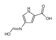 1H-Pyrrole-2-carboxylicacid,4-(formylamino)-(9CI)结构式