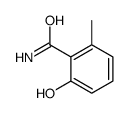 2-Hydroxy-6-methylbenzamide Structure
