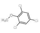 2,4,6-三氯苯甲醚结构式