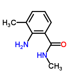2-Amino-N,3-dimethylbenzamide Structure