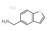 C-苯并[b]噻吩-5-基甲胺盐酸盐结构式