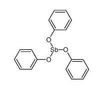 antimonous acid triphenyl ester Structure