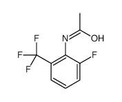 N-[2-fluoro-6-(trifluoromethyl)phenyl]acetamide Structure