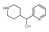 4-哌啶基-2-吡啶基甲醇结构式