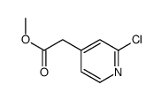 2-(2-氯吡啶-4-基)乙酸甲酯结构式