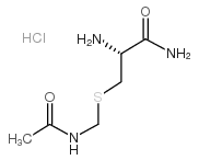 S-((乙酰氨基)甲基)-L-半胱氨酰胺结构式