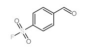 4-formylbenzenesulfonyl fluoride Structure