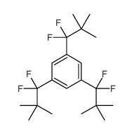 1,3,5-tris(1,1-difluoro-2,2-dimethylpropyl)benzene Structure