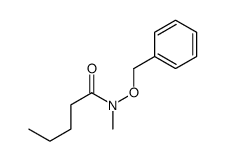 N-methyl-N-phenylmethoxypentanamide结构式