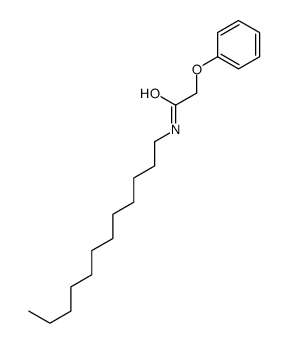 N-dodecyl-2-phenoxyacetamide结构式