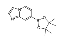 咪唑并[1,2-a]吡啶-7-硼酸频那醇酯结构式