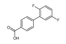 2,5-二氟-[1,1-联苯]-4-羧酸结构式