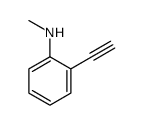 2-ethynyl-N-methylaniline Structure