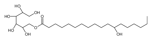 D-glucitol mono(12-hydroxystearate) Structure