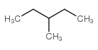 Pentane, 3-methyl- Structure