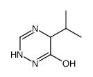5-propan-2-yl-2,5-dihydro-1H-1,2,4-triazin-6-one结构式
